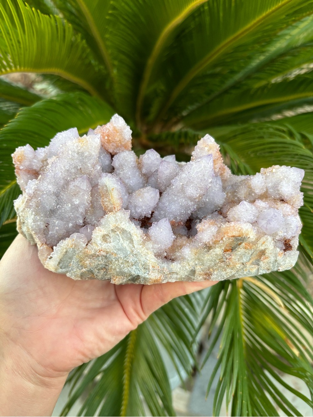 Natural Lavender Spirit Quartz castle dream from South Africa 💕💕💕